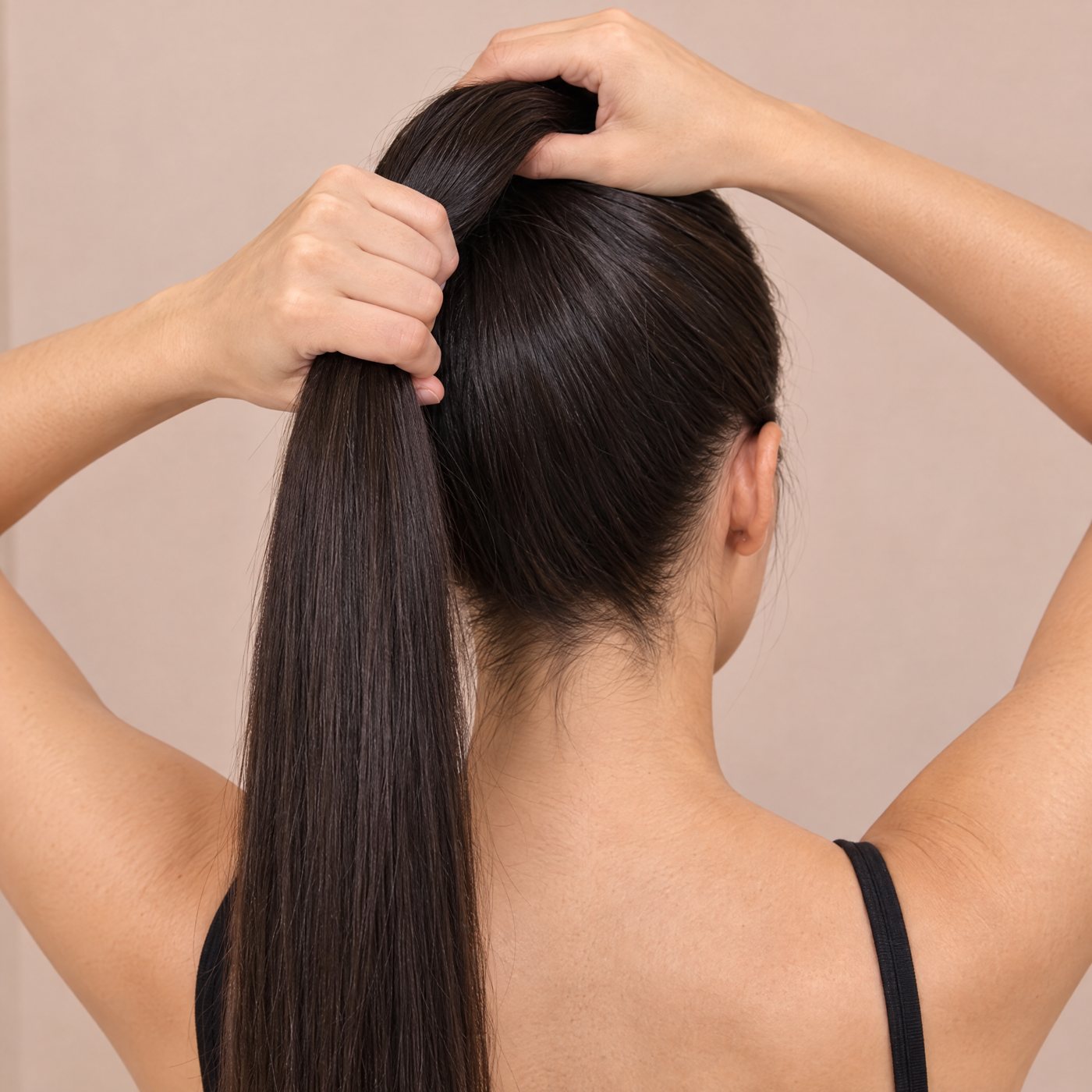 Step 1: Ponytail